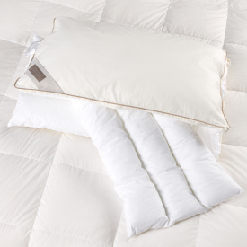 Подушка «Адаптсофт» с белым кантом