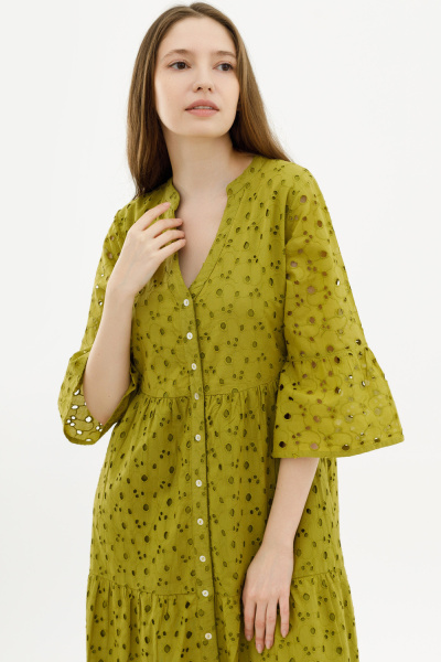 PRIDANOE Платье женское Mustard