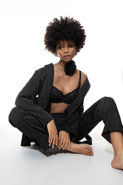 MEY (Fabulous)  Бюстгальтер кружевной «Black»