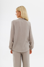 Рубашка с рюшей «Овсяная каша»