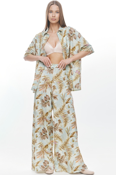 Брюки Палаццо «Green Fern»