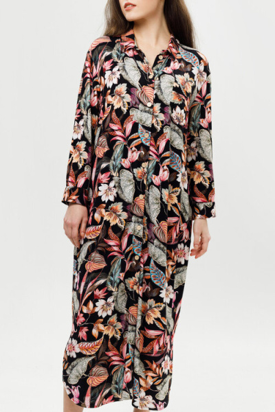 Платье-рубашка «Tropical Night»