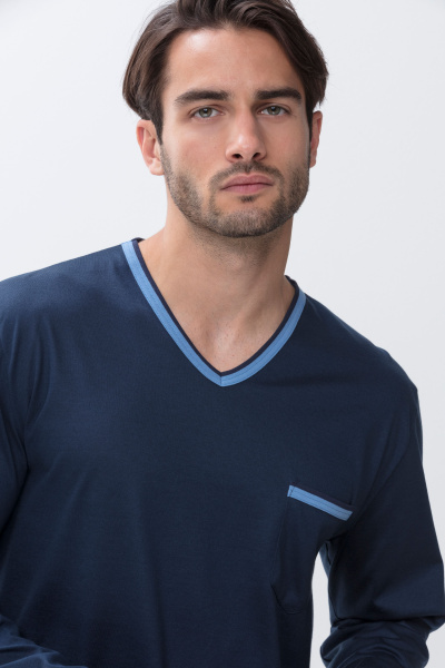 MEY (Leongatha) Пижама с брюками «Yacht blue»