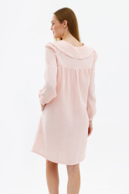 Платье с подрезом «Розовый налив»