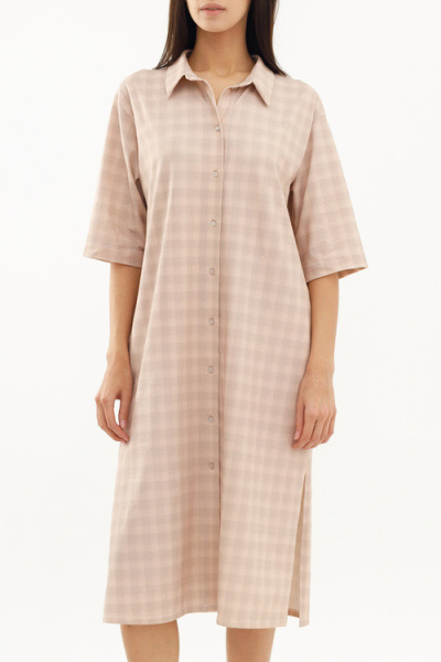 Платье-рубашка «Матрица баланса»