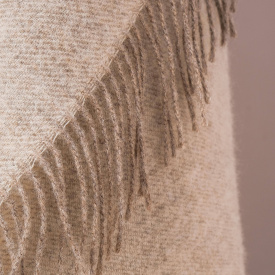 Плед 100% пух ягнёнка Carol Beige