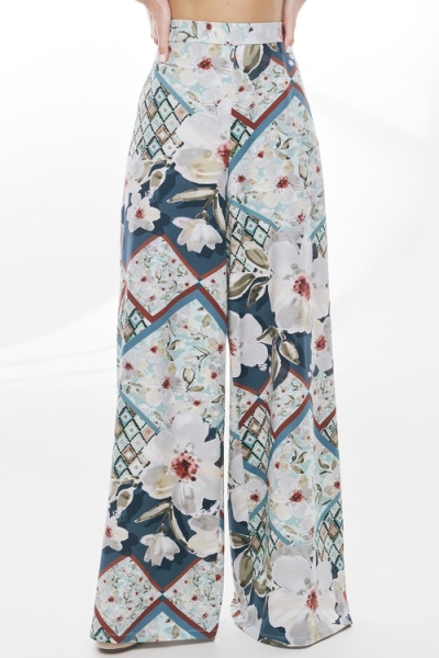 Брюки Палаццо «Lovely begonia»