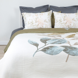 Двухстороннее покрывало «Olbia Green»