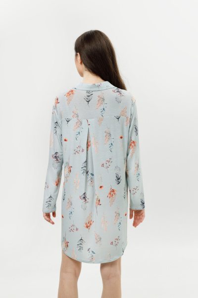 Платье-рубашка «Zesty Mint»