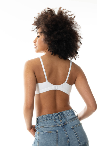 MEY (Organic cotton) Бюстгальтер без косточек «White»