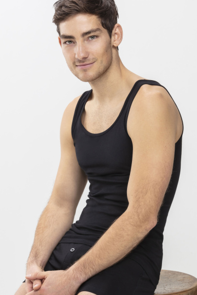 MEY (Casual Cotton) Mужская майка «Black»