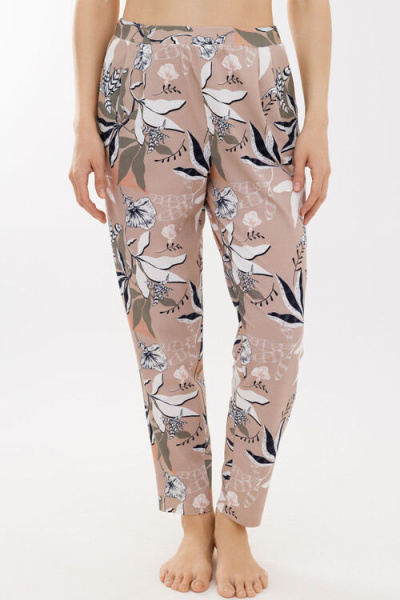 Брюки зауженные «Орнамент тишины»