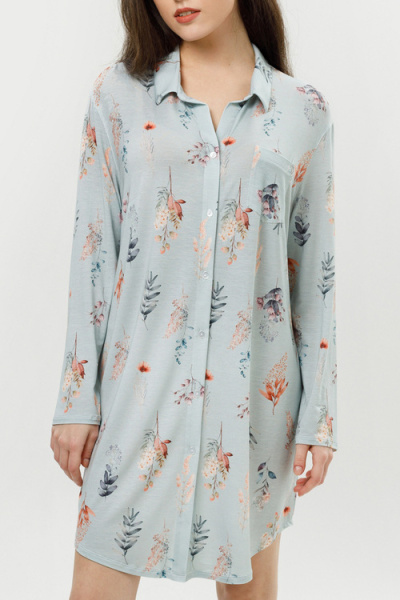 Платье-рубашка «Zesty Mint»