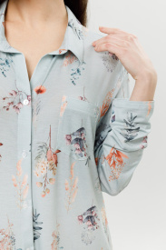 Платье-рубашка «Zesty Mint»