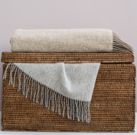 Плед 100% пух ягнёнка Carol Beige