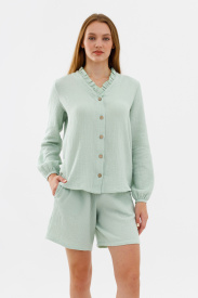 Шорты с гульфиком «Травяной чай»