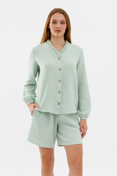 Шорты с гульфиком «Травяной чай»