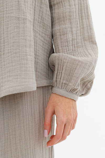 Рубашка с рюшей «Овсяная каша»