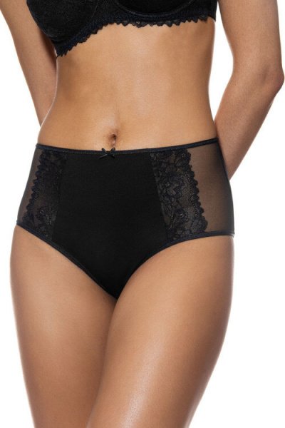 MEY (Fabulous) Трусы с высокой «талией Black»