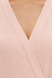 Платье с рюшей «Розовый налив»