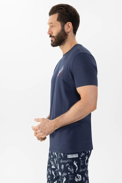 MEY (Jazz Music) Футболка хлопковая «Yacht blue»