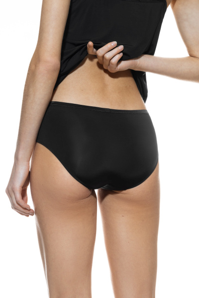 MEY (Poetry vogue) Трусы хипстеры «Black»