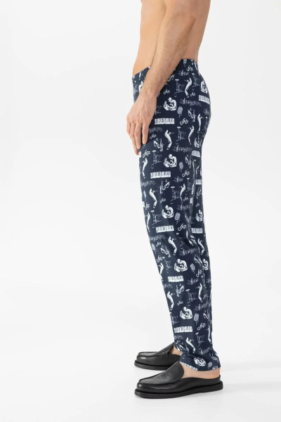 MEY (Jazz Music) Брюки хлопковые «Yacht blue»