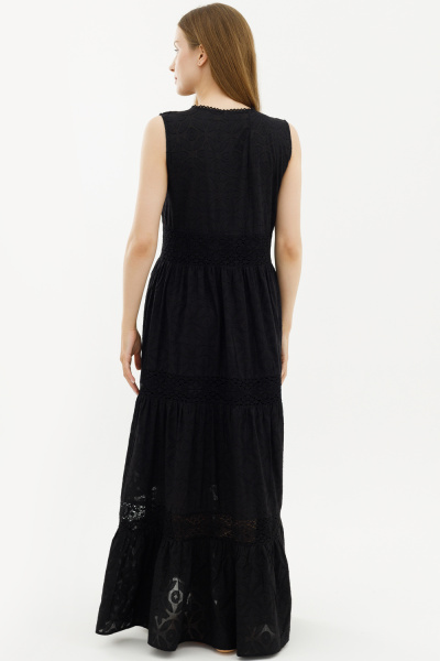 PRIDANOE Платье хлопковое Black