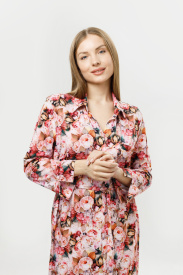 Платье-рубашка «Rosarium»