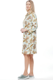 Платье-рубашка «Green Fern»