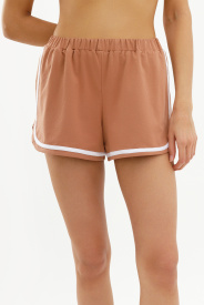 Шорты с отделкой «Мокко мусс»
