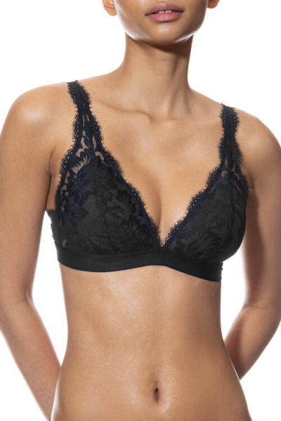 MEY (Poetry vogue) Бюстгальтер без косточек «Black»