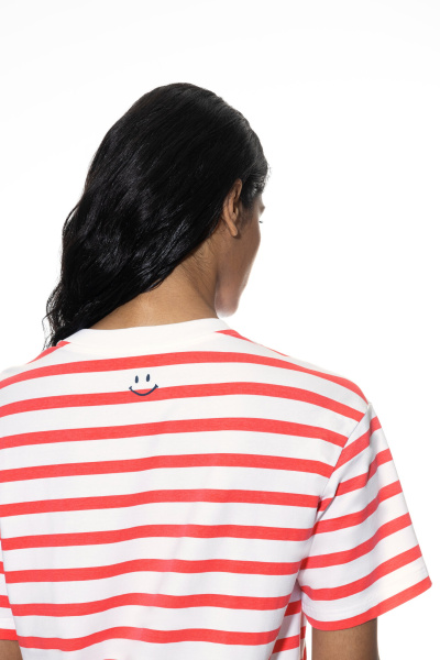MEY (Summer stripes) Сорочка «Red lobster»