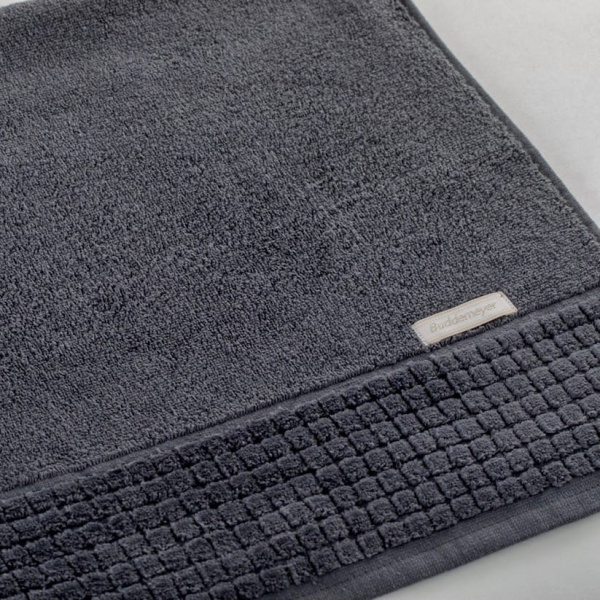 Полотенце CARRARA тёмно-серый