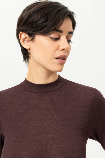 MEY (Wool and silk) Лонгслив «Hot maroon»