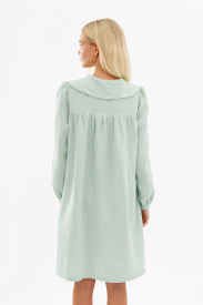 Платье с подрезом «Травяной чай»