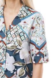Платье-рубашка «Lovely begonia»