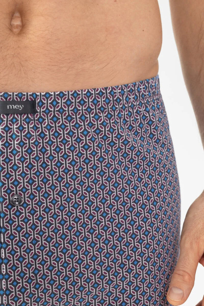 MEY Трусы-шорты хлопковые «Splash blue»
