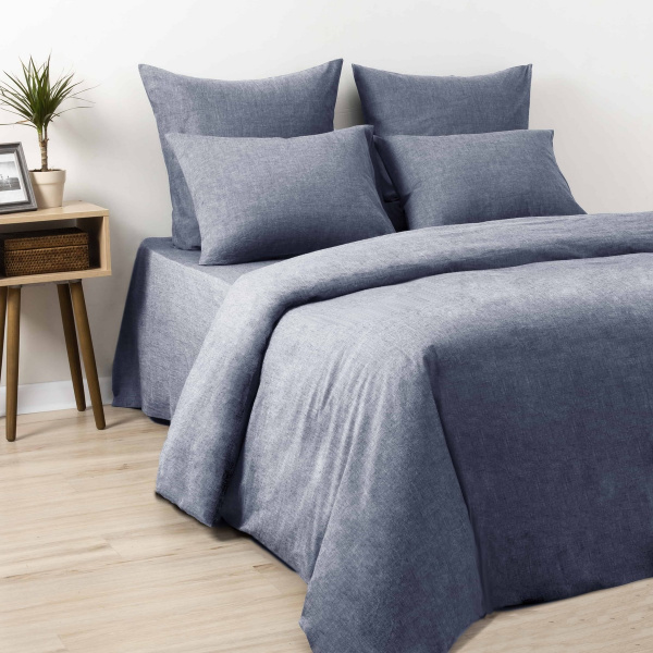 Комплект постельного белья «Stone blue» Комплект постельного белья «Stone blue»