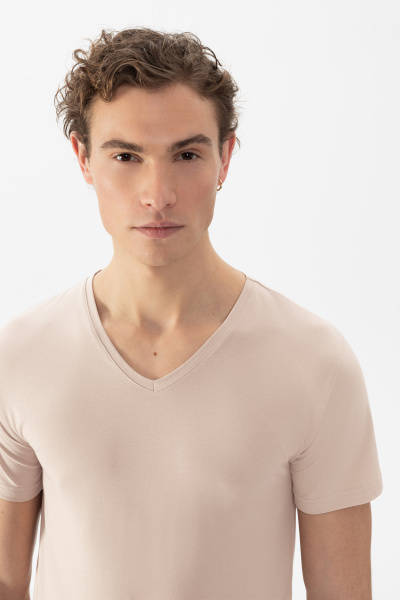 MEY (Comfort cotton) Mужская футболка-подрубашник «Light skin»