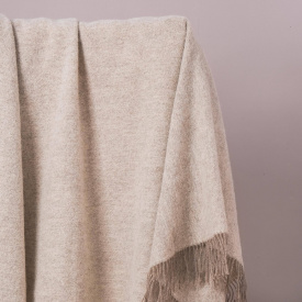 Плед 100% пух ягнёнка Carol Beige