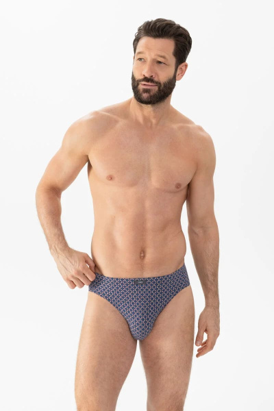 MEY Плавки анатомические «Splash blue»