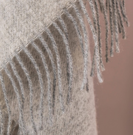 Плед 100% пух ягнёнка Carol Grey