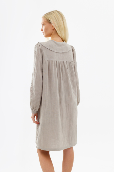 Платье с подрезом «Овсяная каша»