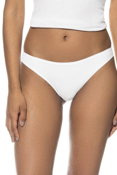 MEY (Organic cotton) Трусы бразильяно «White»