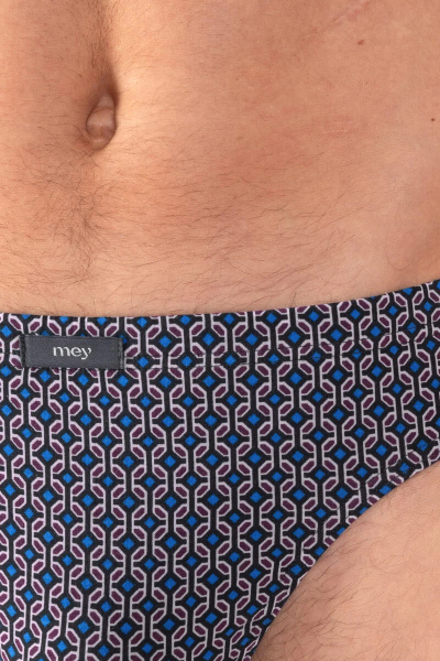 MEY Плавки анатомические «Splash blue»