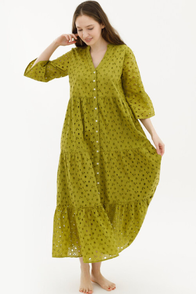 PRIDANOE Платье женское Mustard