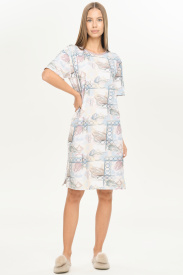 Платье-футболка «Modern tulips»