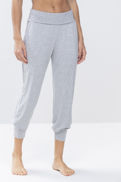 MEY (Sleepy & Easy) Укороченные брюки «Grey melange»