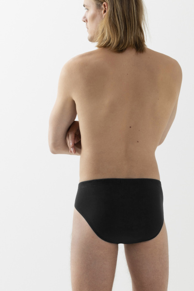 MEY (Casual cotton) Мужские плавки хлопковыые «Black»